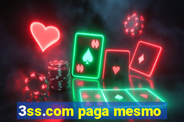 3ss.com paga mesmo